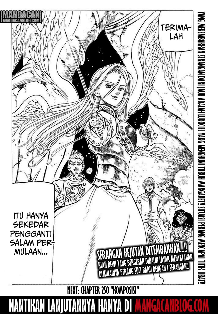 Nanatsu no Taizai Chapter 249 Gambar 19