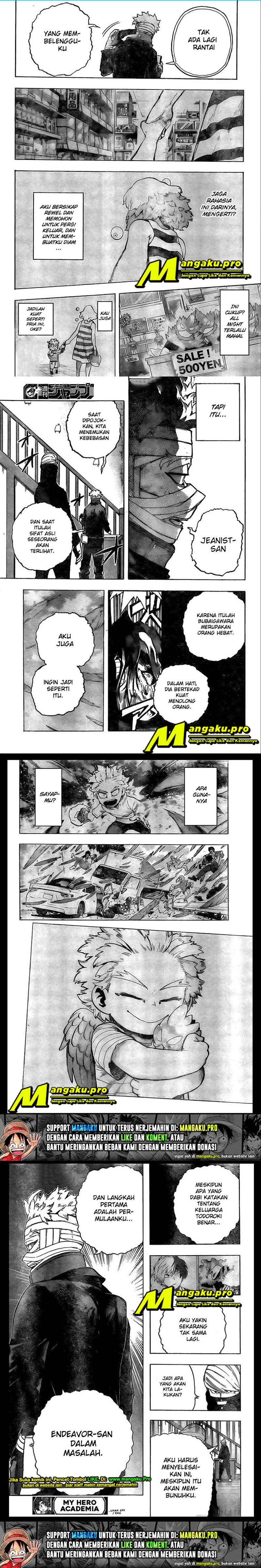 Boku no Hero Academia Chapter 299 Gambar 5