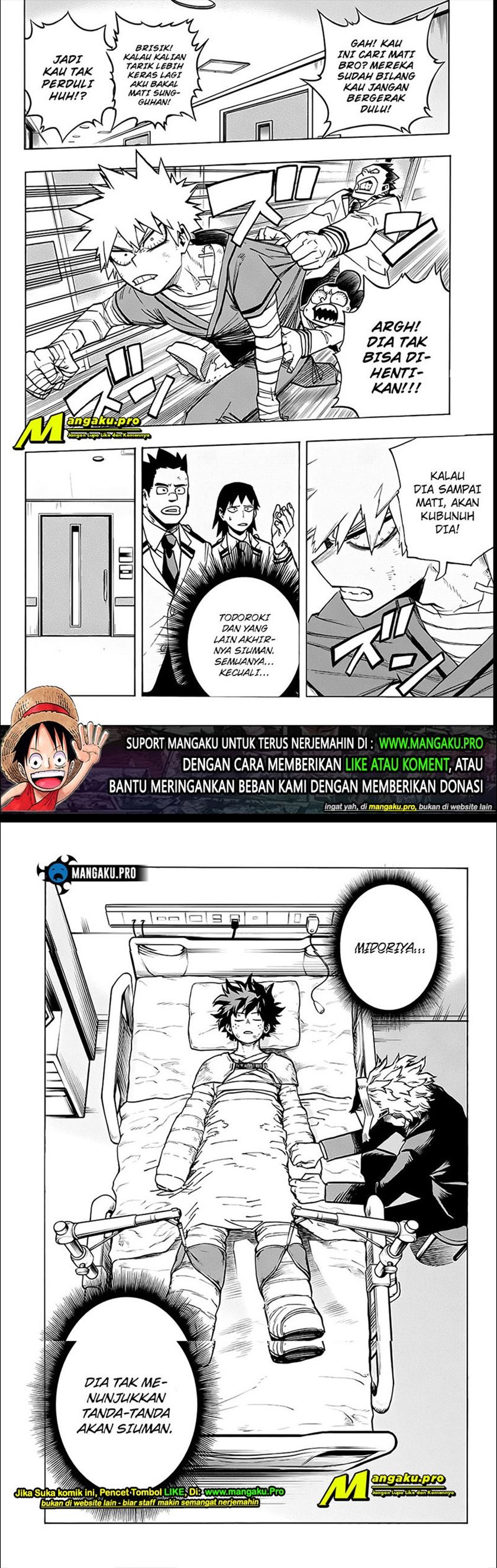 Boku no Hero Academia Chapter 298 Gambar 8