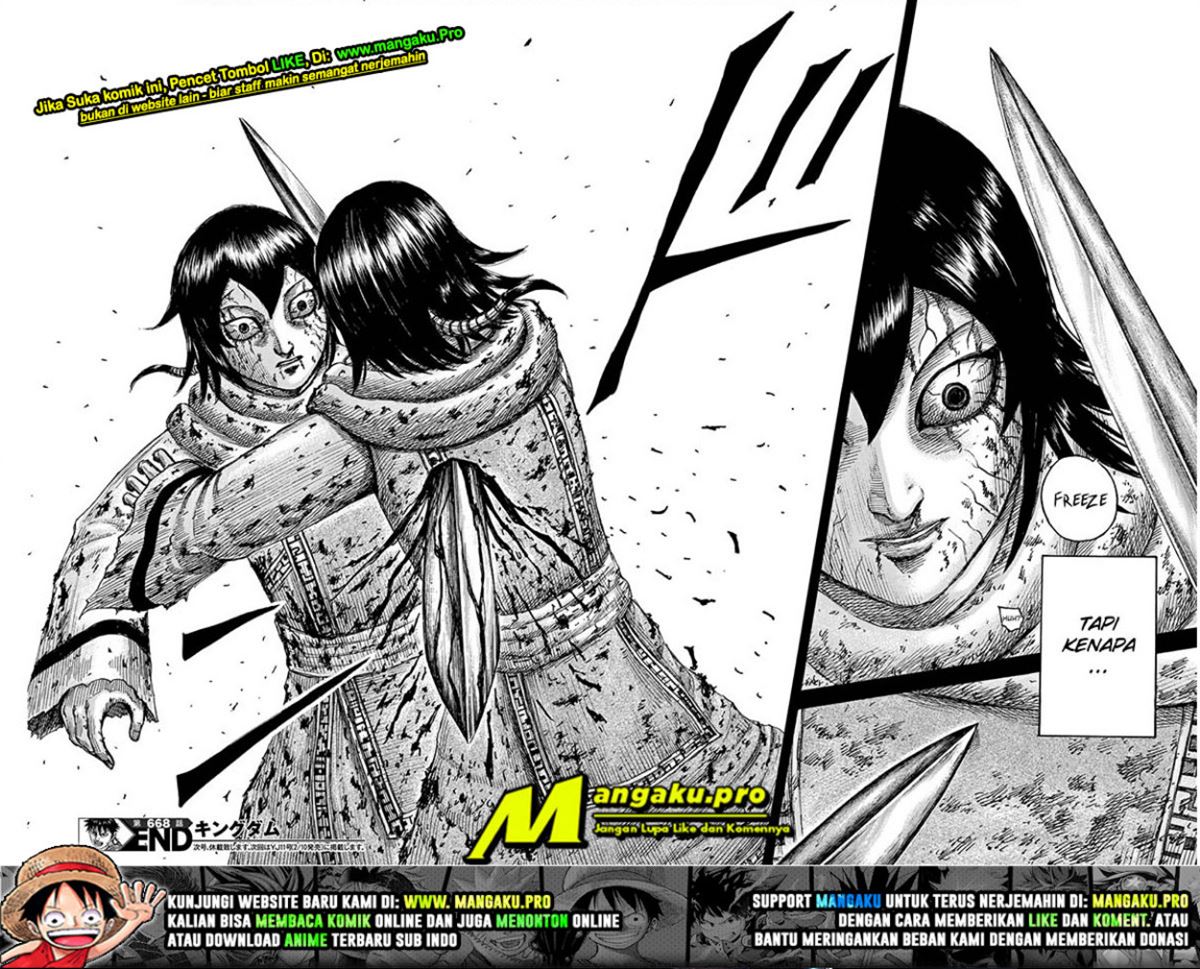 Kingdom Chapter 668 Gambar 5