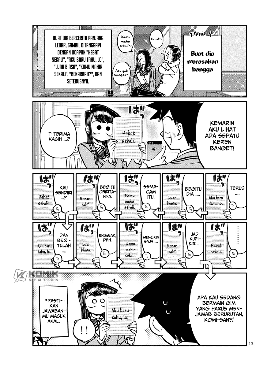 Komi-san wa Komyushou Desu Chapter 240 Gambar 15