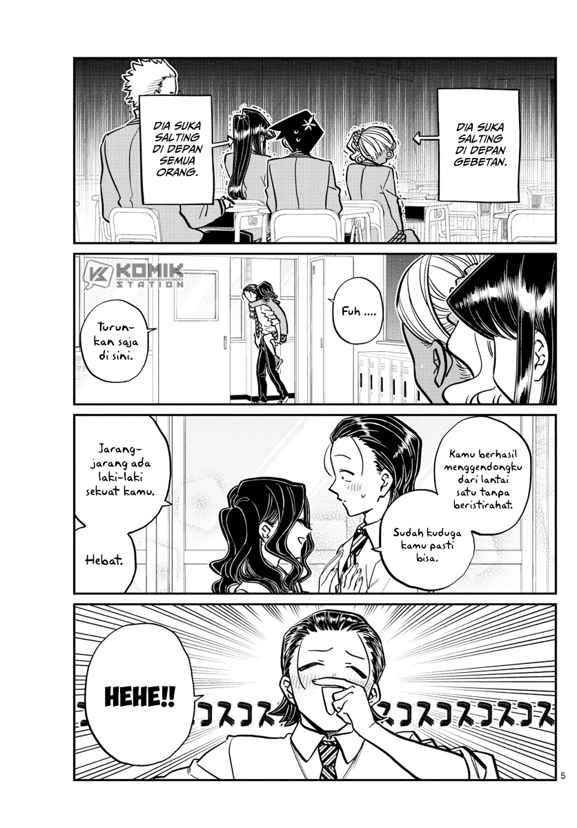 Komi-san wa Komyushou Desu Chapter 240 Gambar 7