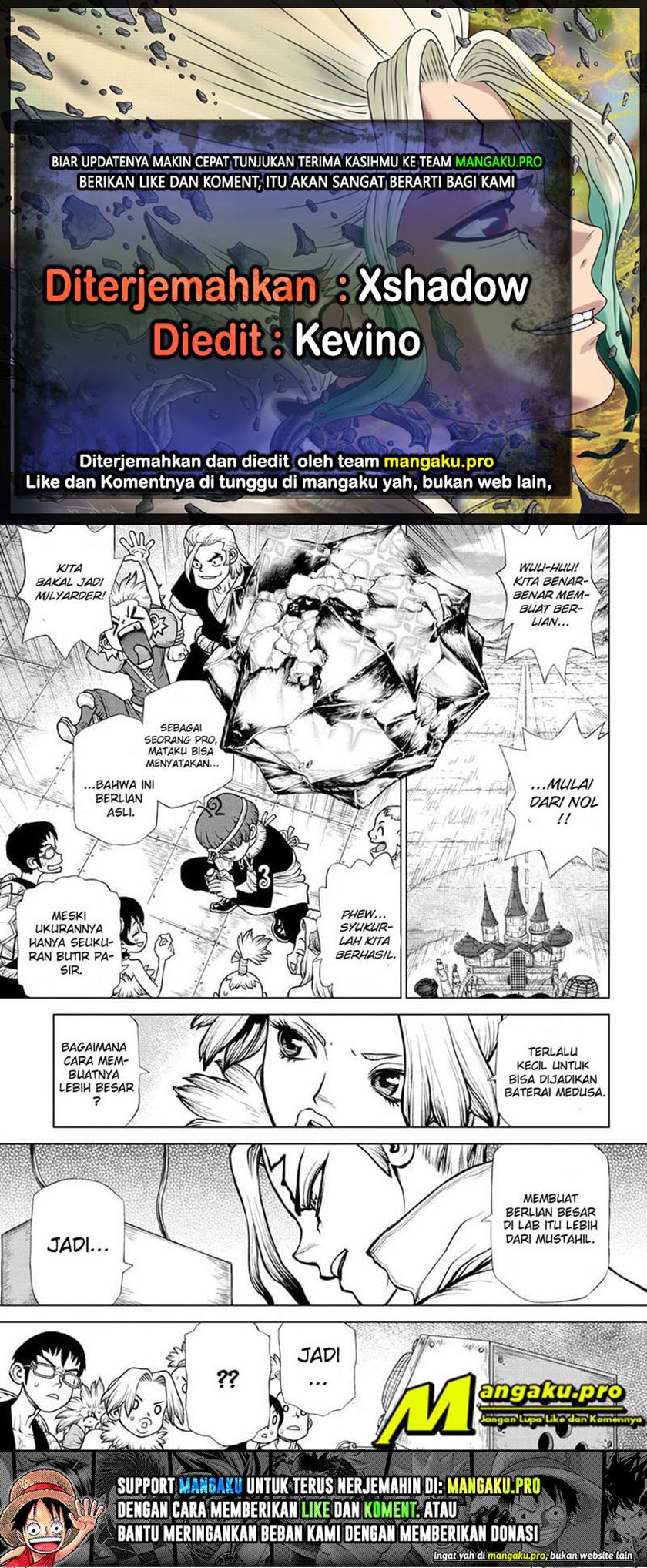 Baca Komik Dr. Stone Chapter 183 Gambar 1