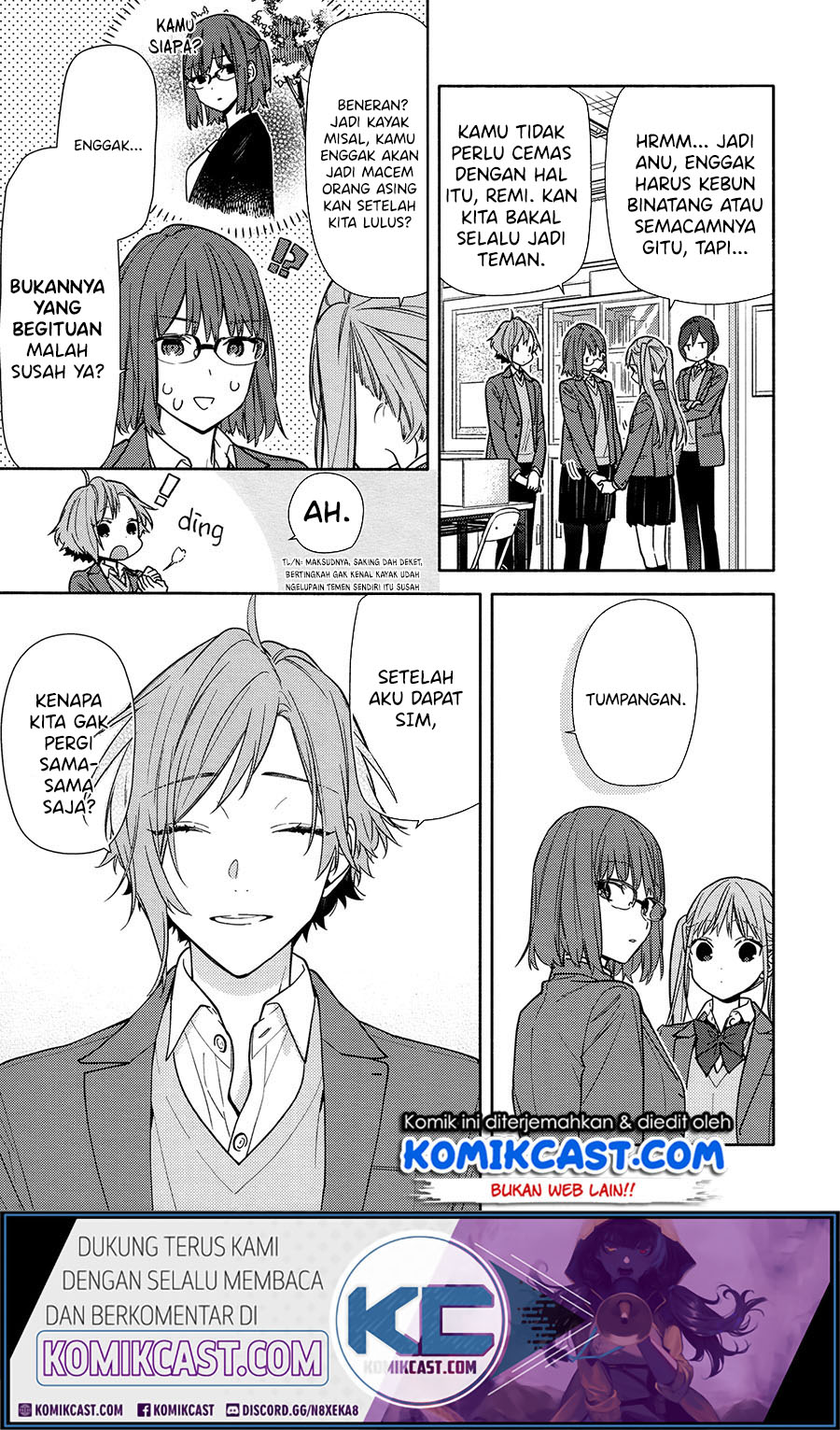 Horimiya Chapter 120 Gambar 16