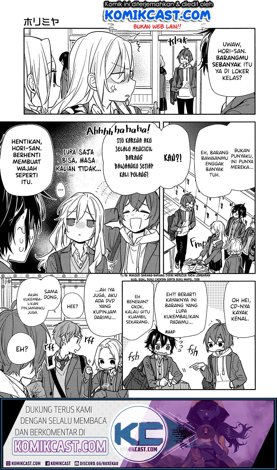 Horimiya Chapter 120 Gambar 6