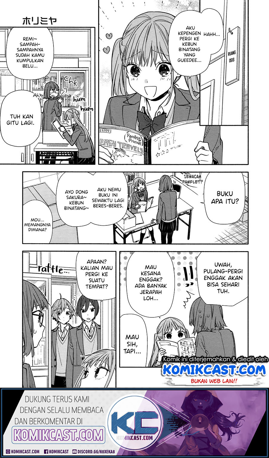 Horimiya Chapter 120 Gambar 8