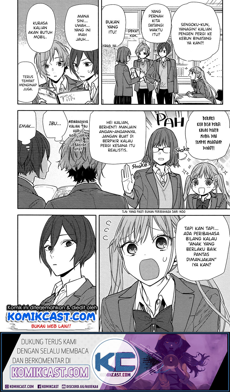 Horimiya Chapter 120 Gambar 9