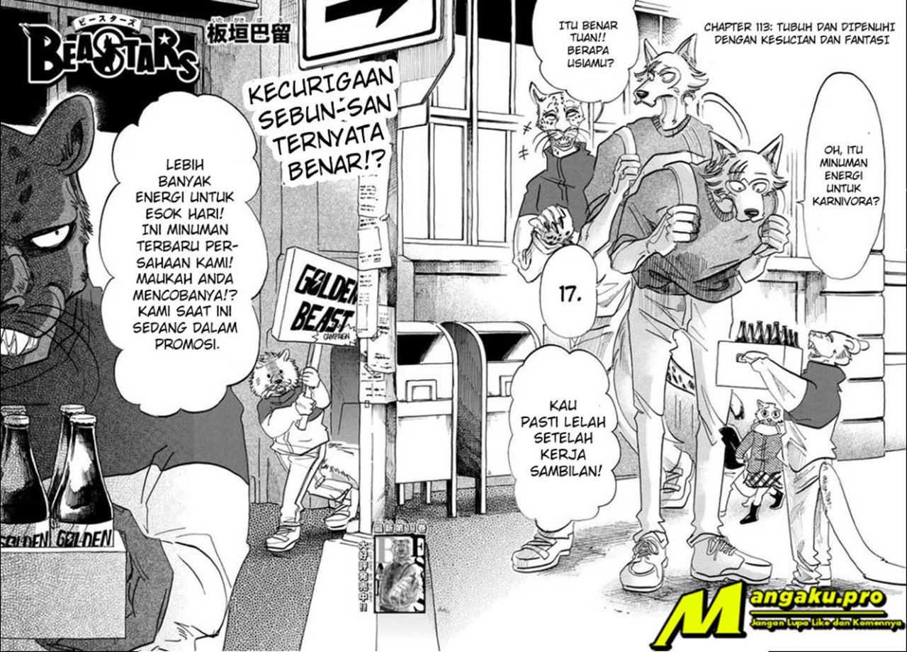 Baca Manga Beastars Chapter 113 Gambar 2