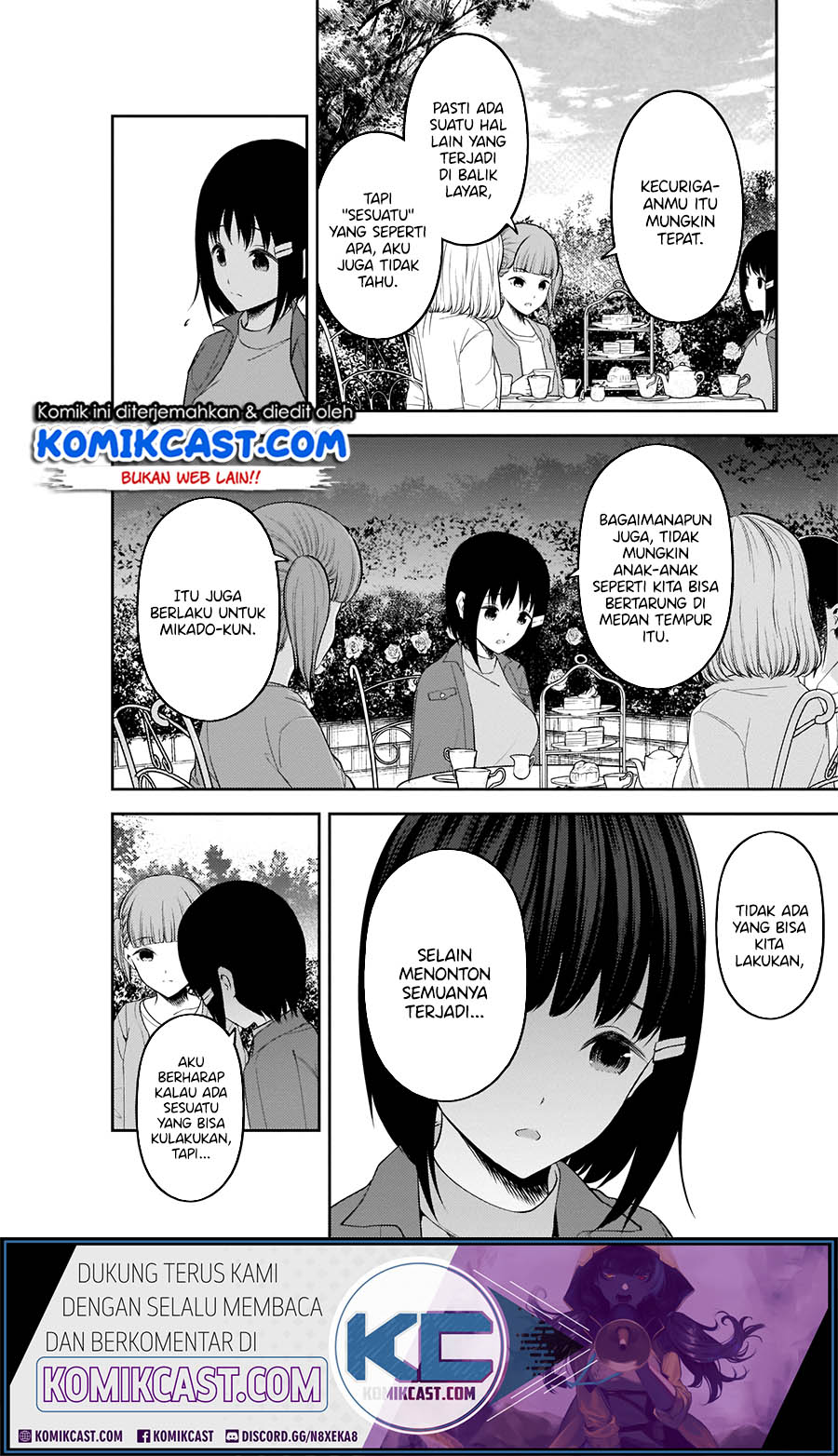 Kaguya-sama wa Kokurasetai – Tensai-tachi no Renai Zunousen Chapter 216 Gambar 8