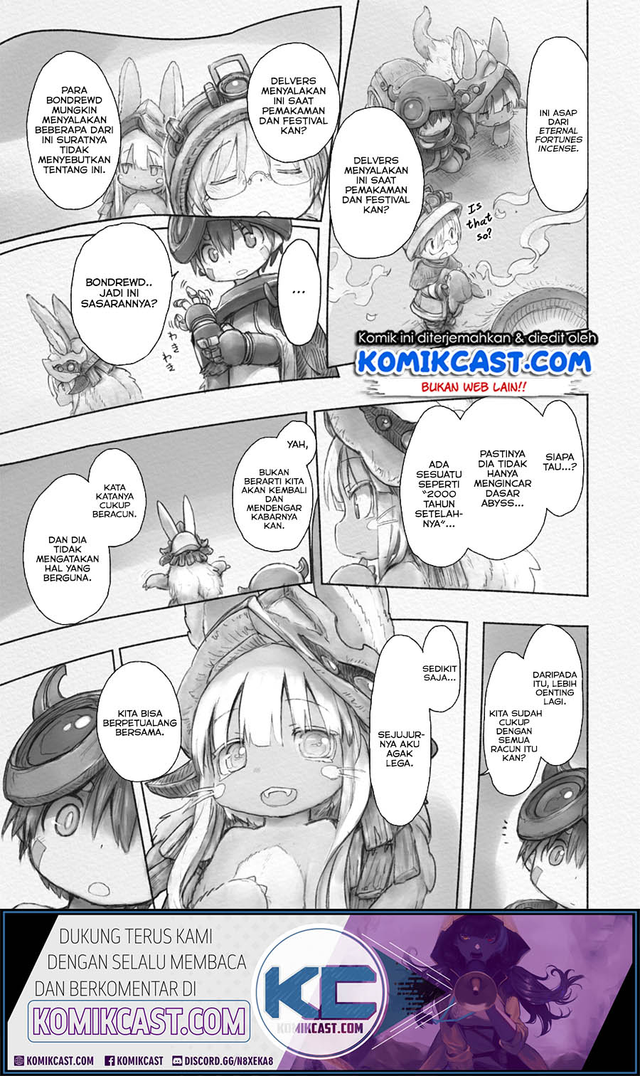 Made in Abyss Chapter 39 Gambar 6