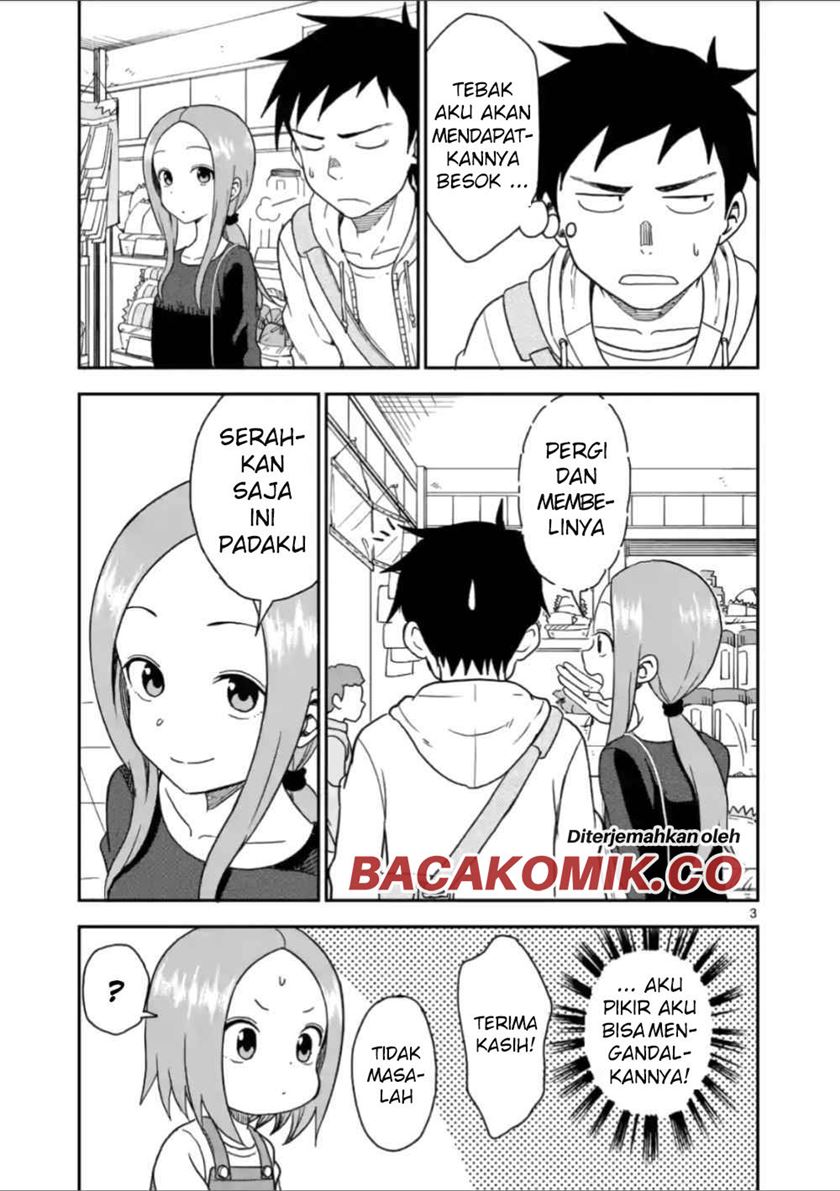 Karakai Jouzu no (Moto) Takagi-san Chapter 61 Gambar 3