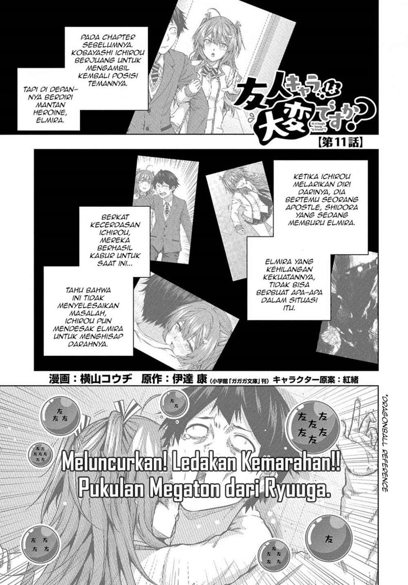 Baca Manga Is it Tough Being a Friend? Chapter 11 Gambar 2