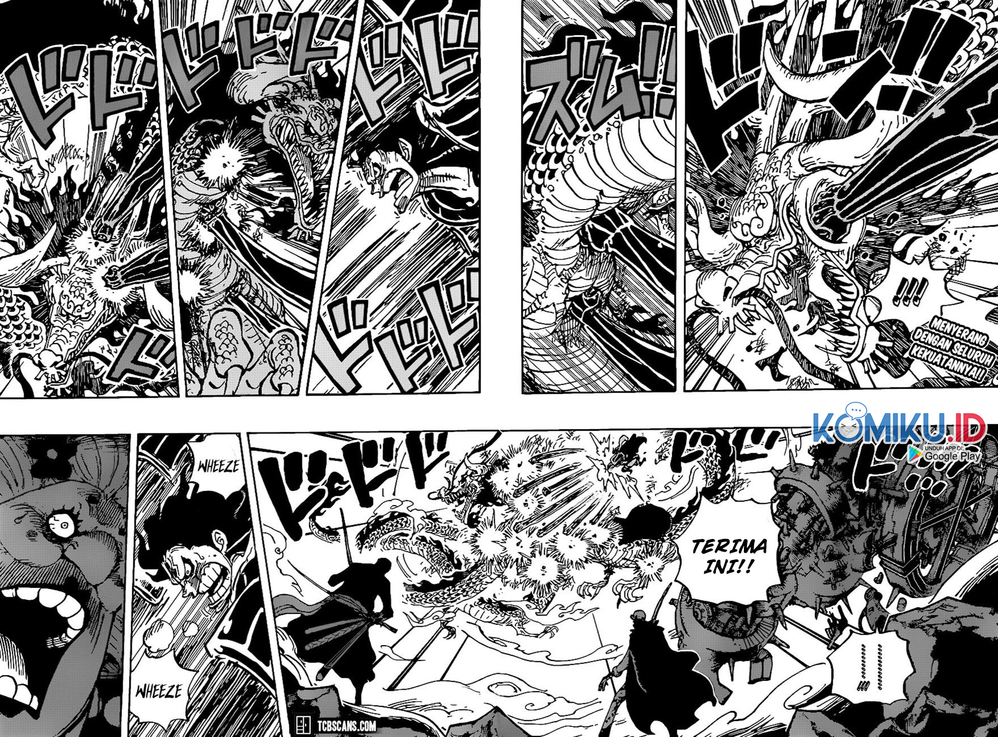 One Piece Chapter 1003 HD Gambar 3
