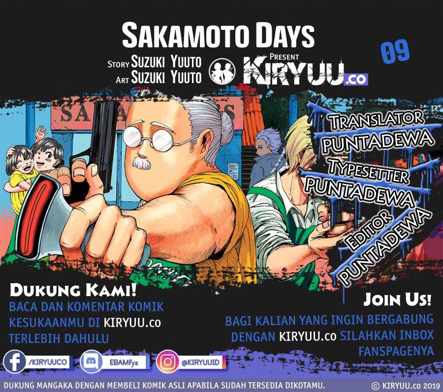 Baca Komik Sakamoto Days Chapter 9 Gambar 1