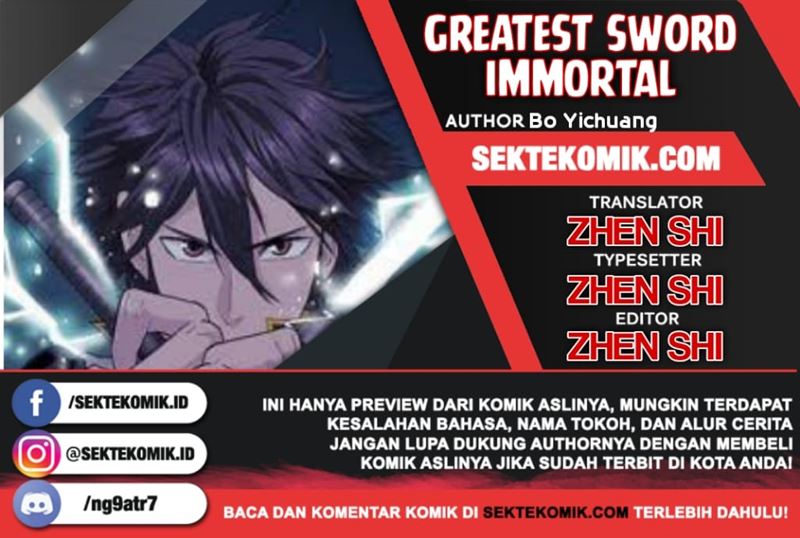 Baca Komik Greatest Sword Immortal Chapter 53 Gambar 1