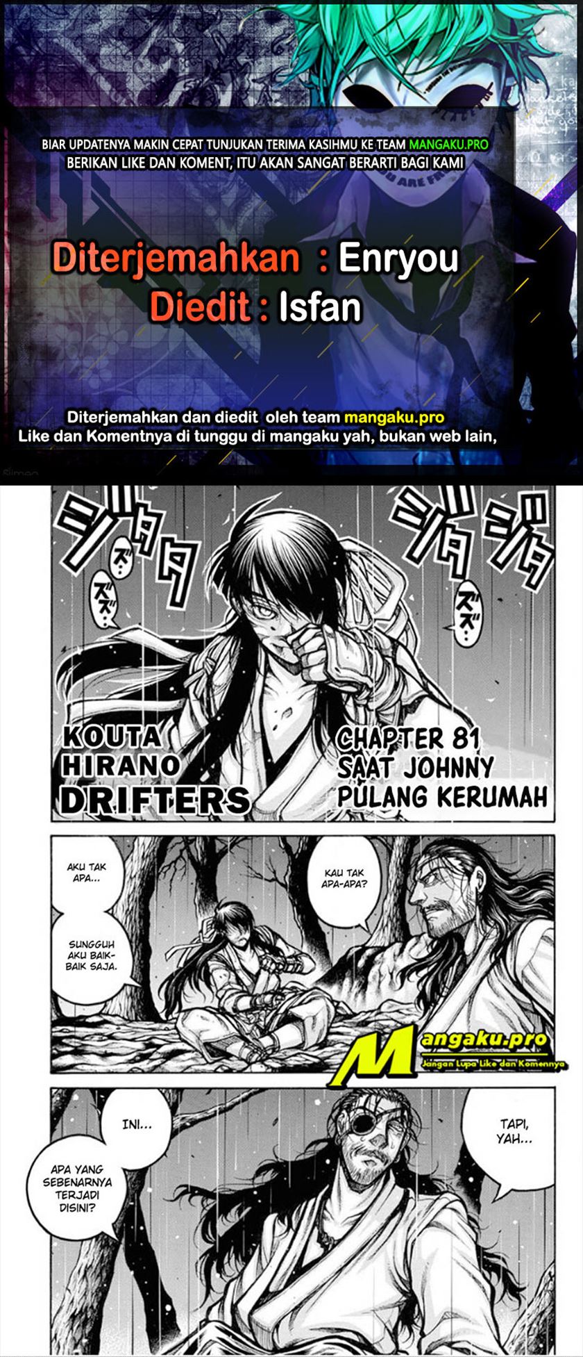 Baca Komik Drifters Chapter 81 Gambar 1