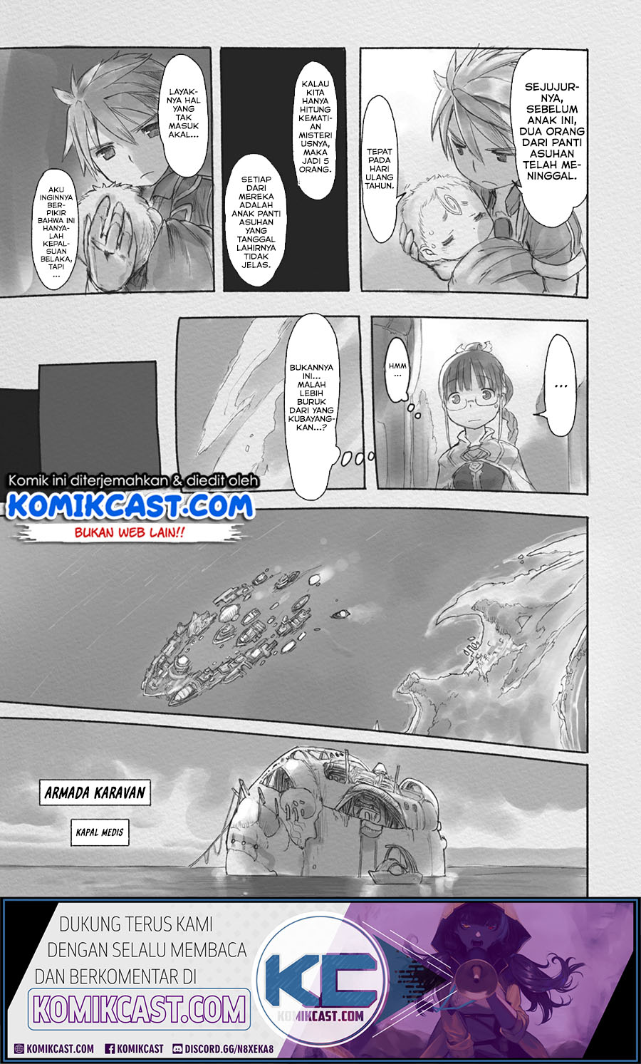 Made in Abyss Chapter 42.1 Gambar 11