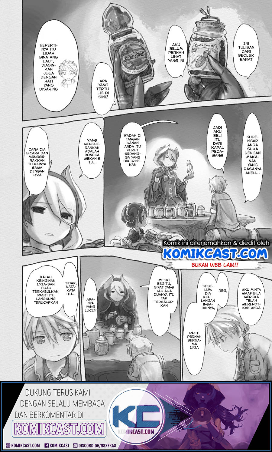 Made in Abyss Chapter 42.2 Gambar 5