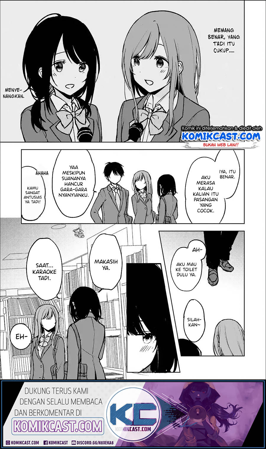 Chikan Saresou ni Natteiru S-kyuu Bishoujo wo Tasuketara Tonari no Seki no Osanajimi datta Chapter 19.2 Gambar 6