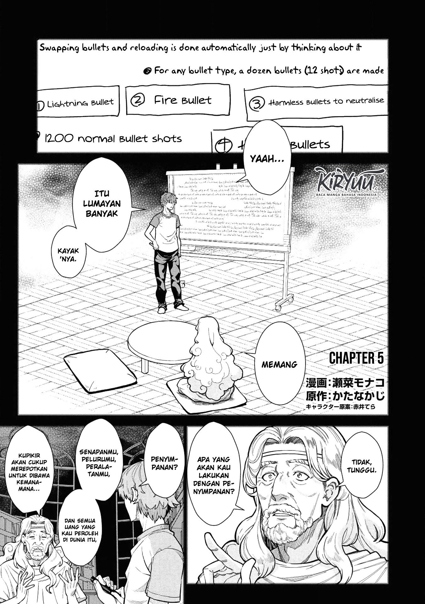 Baca Manga Magan to Dangan o Tsukatte Isekai o Buchinuku! Chapter 5 Gambar 2