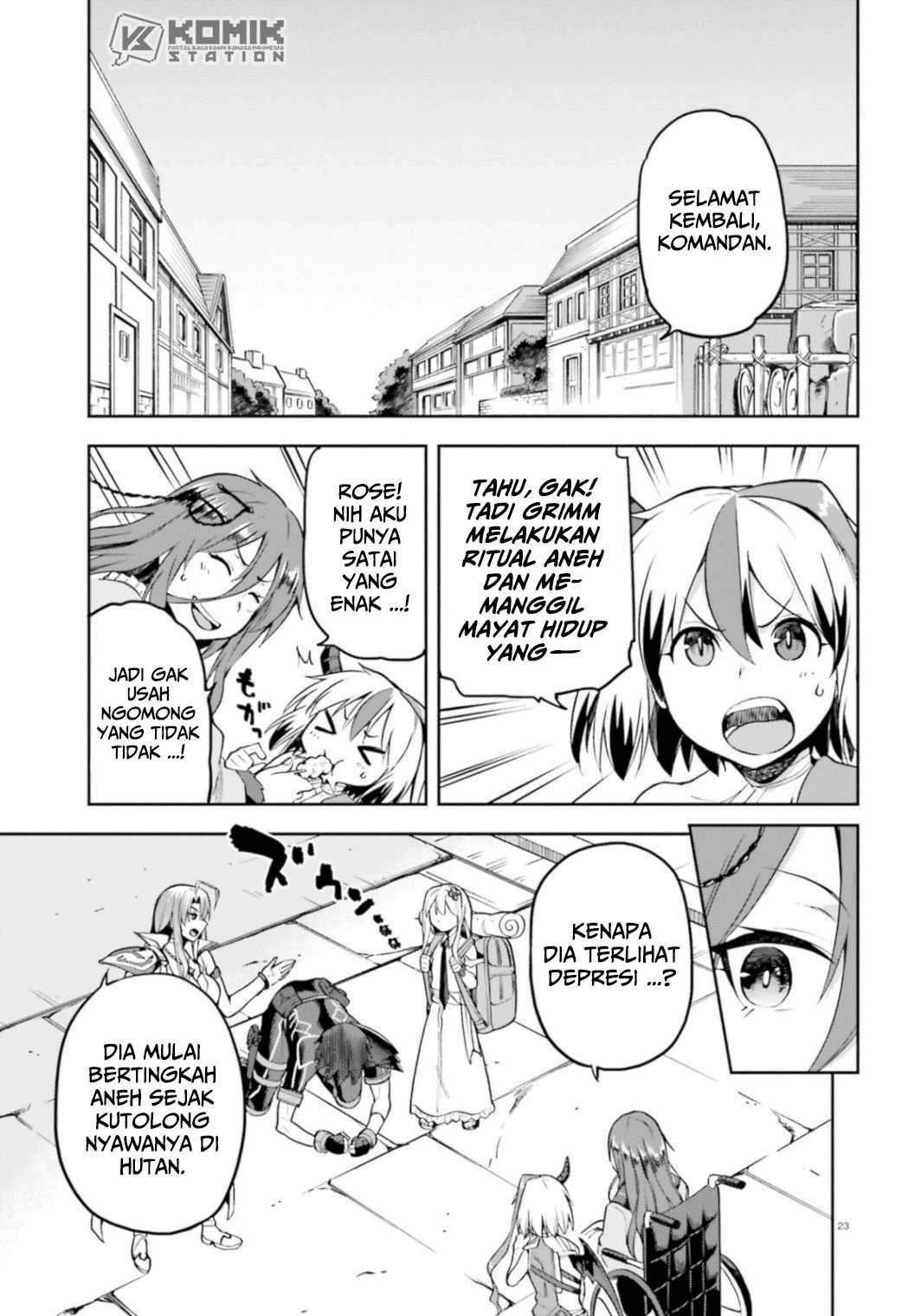 Sentouin, Hakenshimasu! Chapter 18 Gambar 25