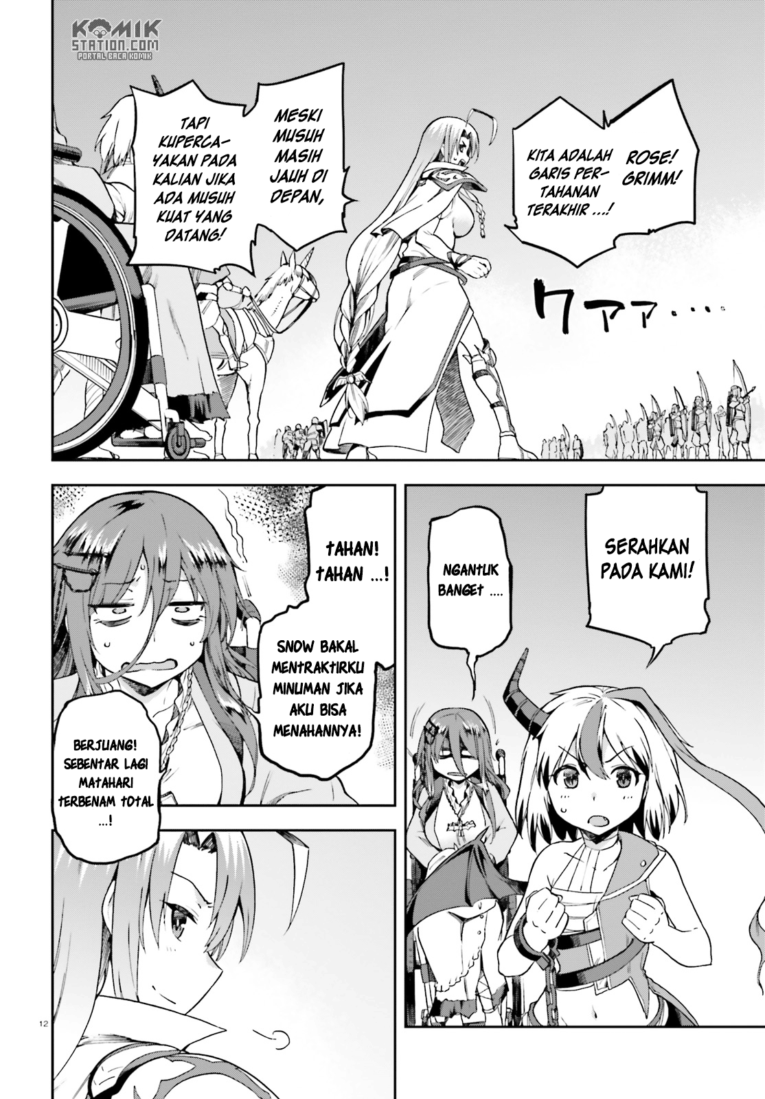 Sentouin, Hakenshimasu! Chapter 13 Gambar 14