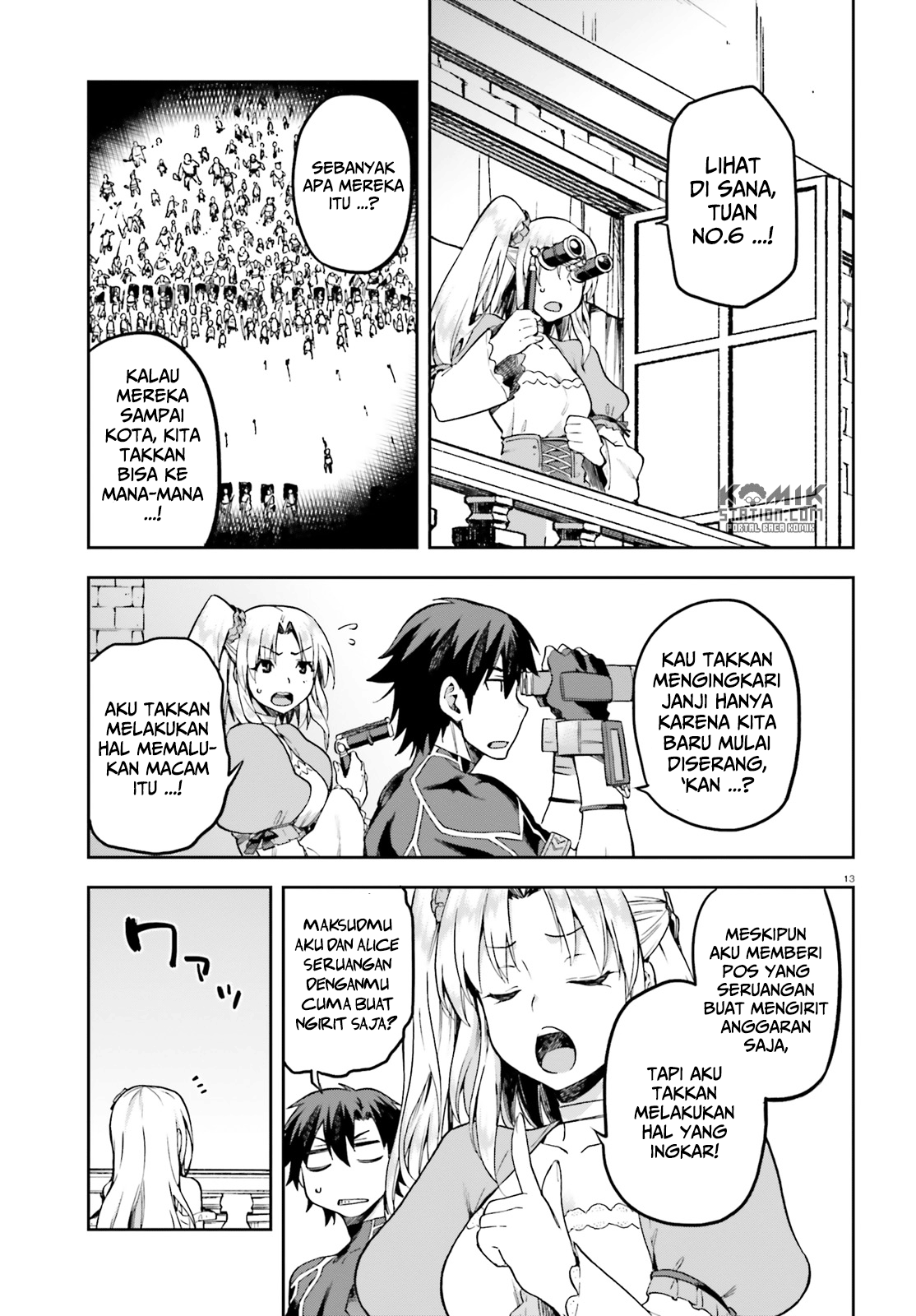 Sentouin, Hakenshimasu! Chapter 13 Gambar 15