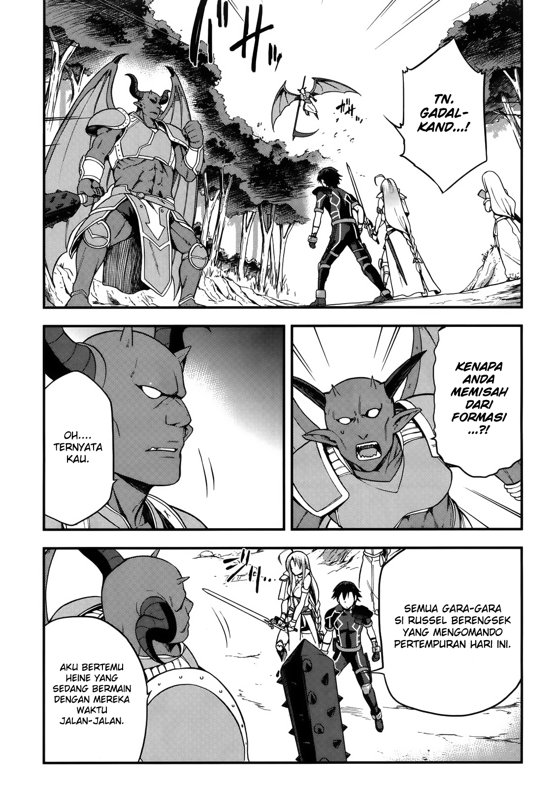 Sentouin, Hakenshimasu! Chapter 4 Gambar 27