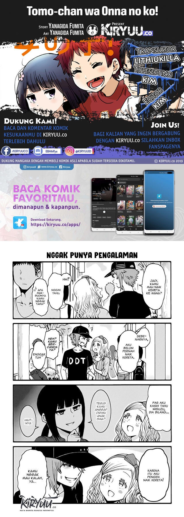 Baca Komik Tomo-chan wa Onnanoko! Chapter 431-440 Gambar 1