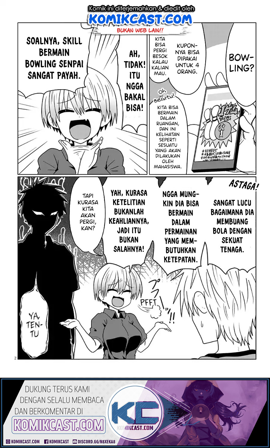 Uzaki-chan wa Asobitai! Chapter 28 Gambar 3