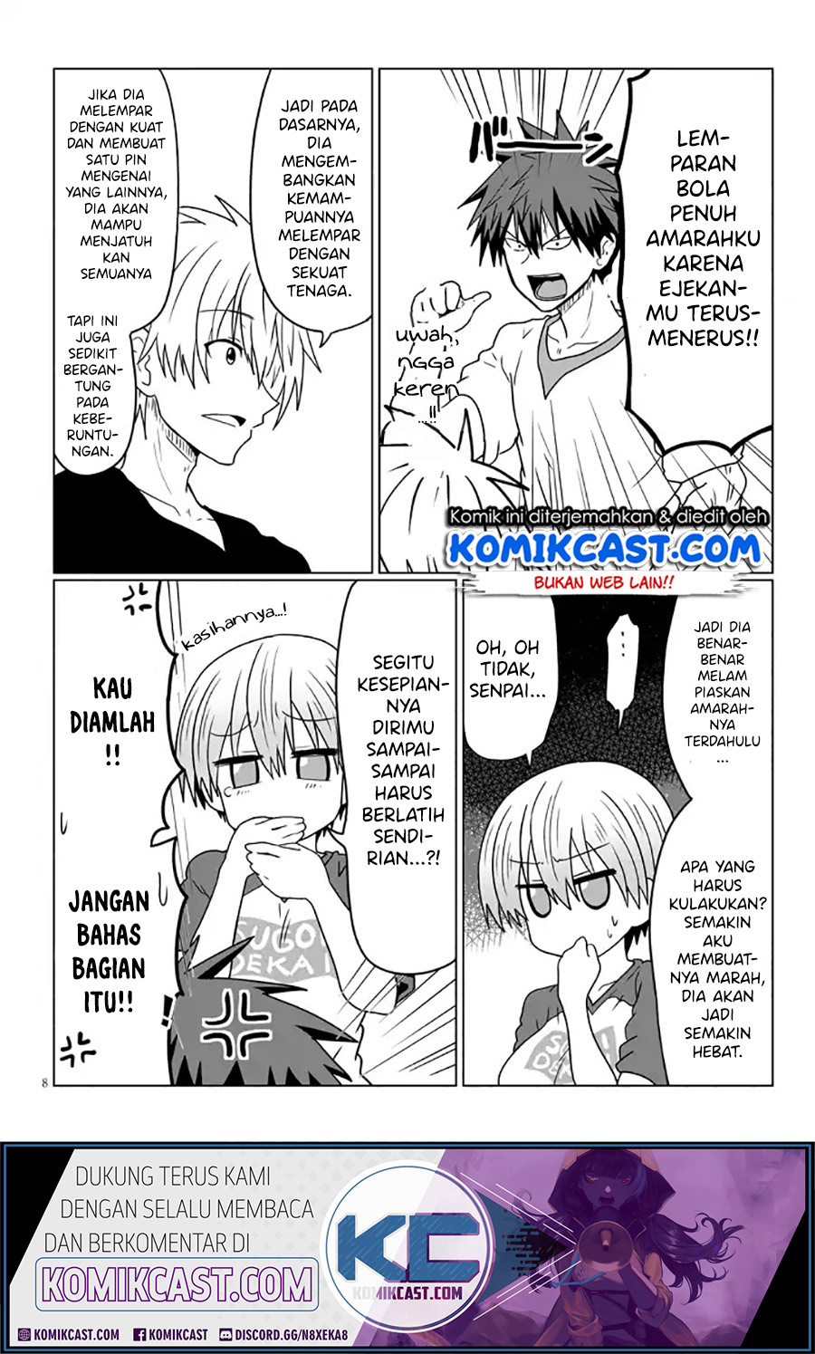 Uzaki-chan wa Asobitai! Chapter 28 Gambar 9