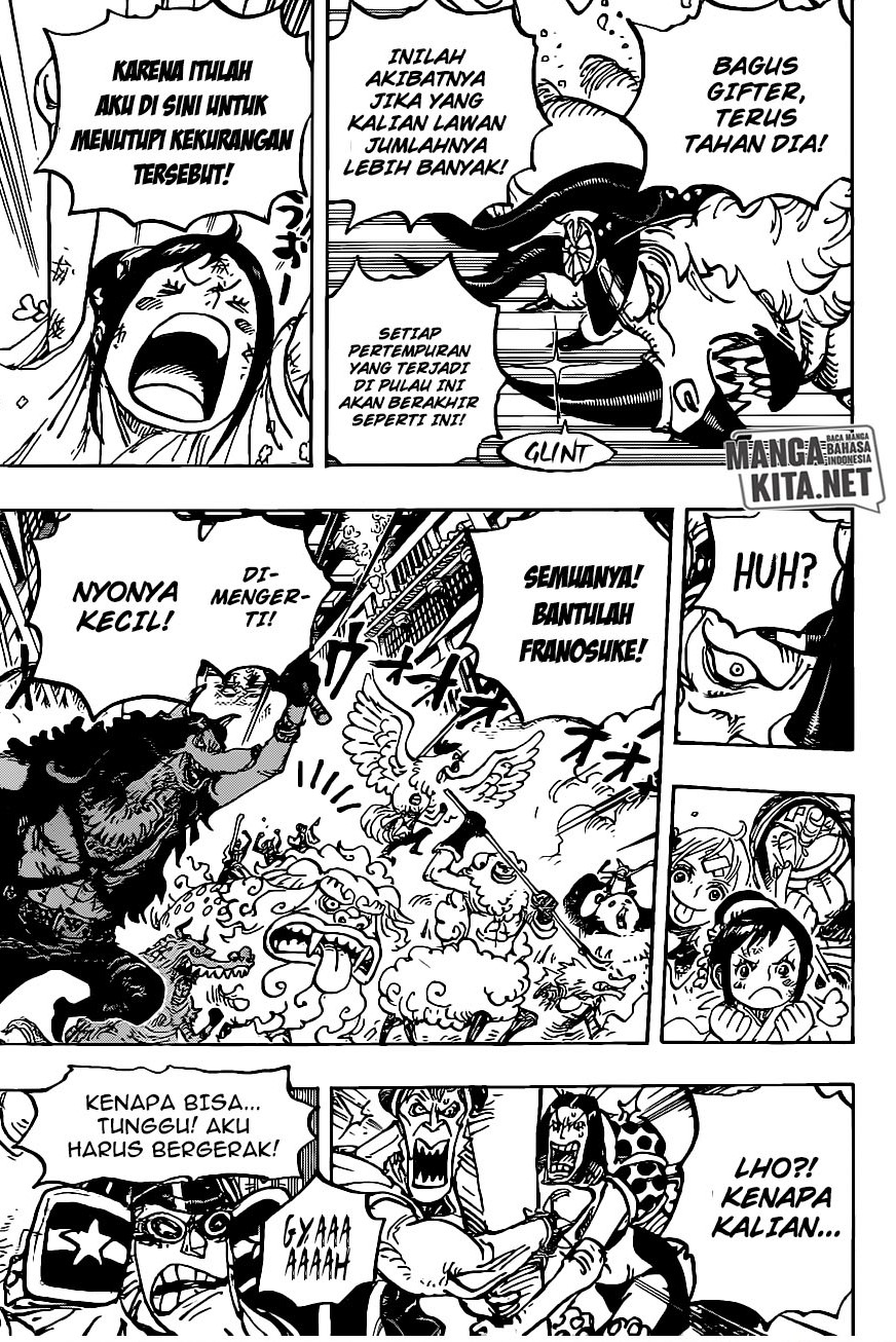 One Piece Chapter 1004 Gambar 9