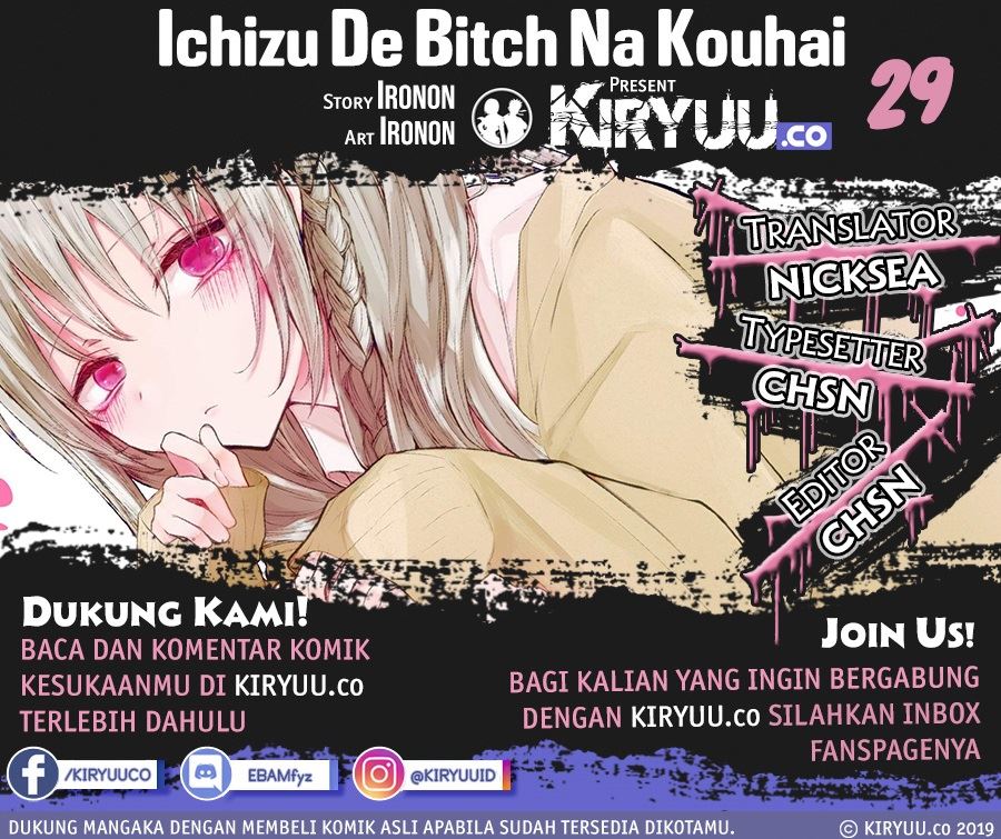 Baca Komik Ichizu de Bitch na Kouhai Chapter 29 Gambar 1
