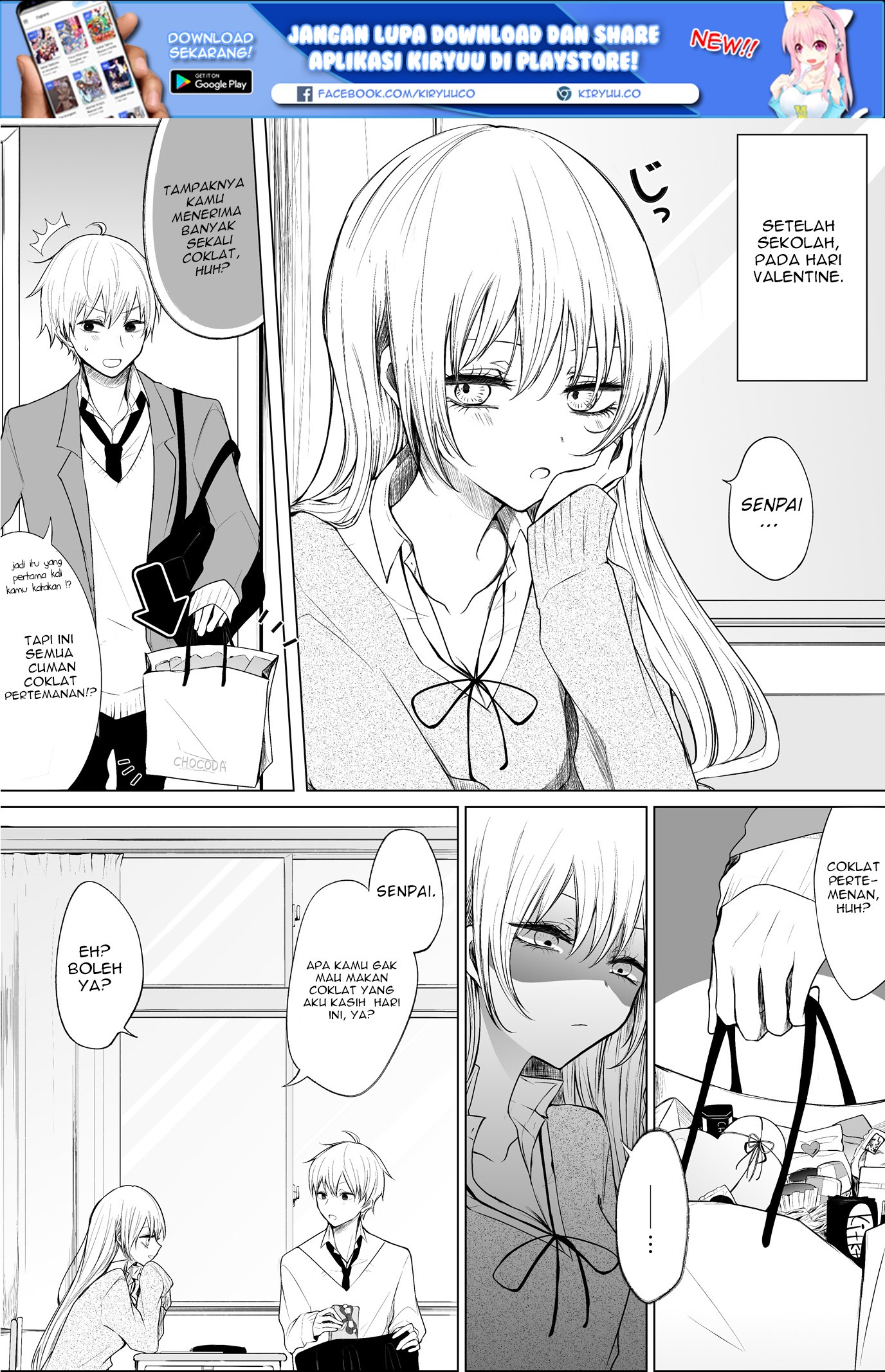 Baca Manga Ichizu de Bitch na Kouhai Chapter 23 Gambar 2