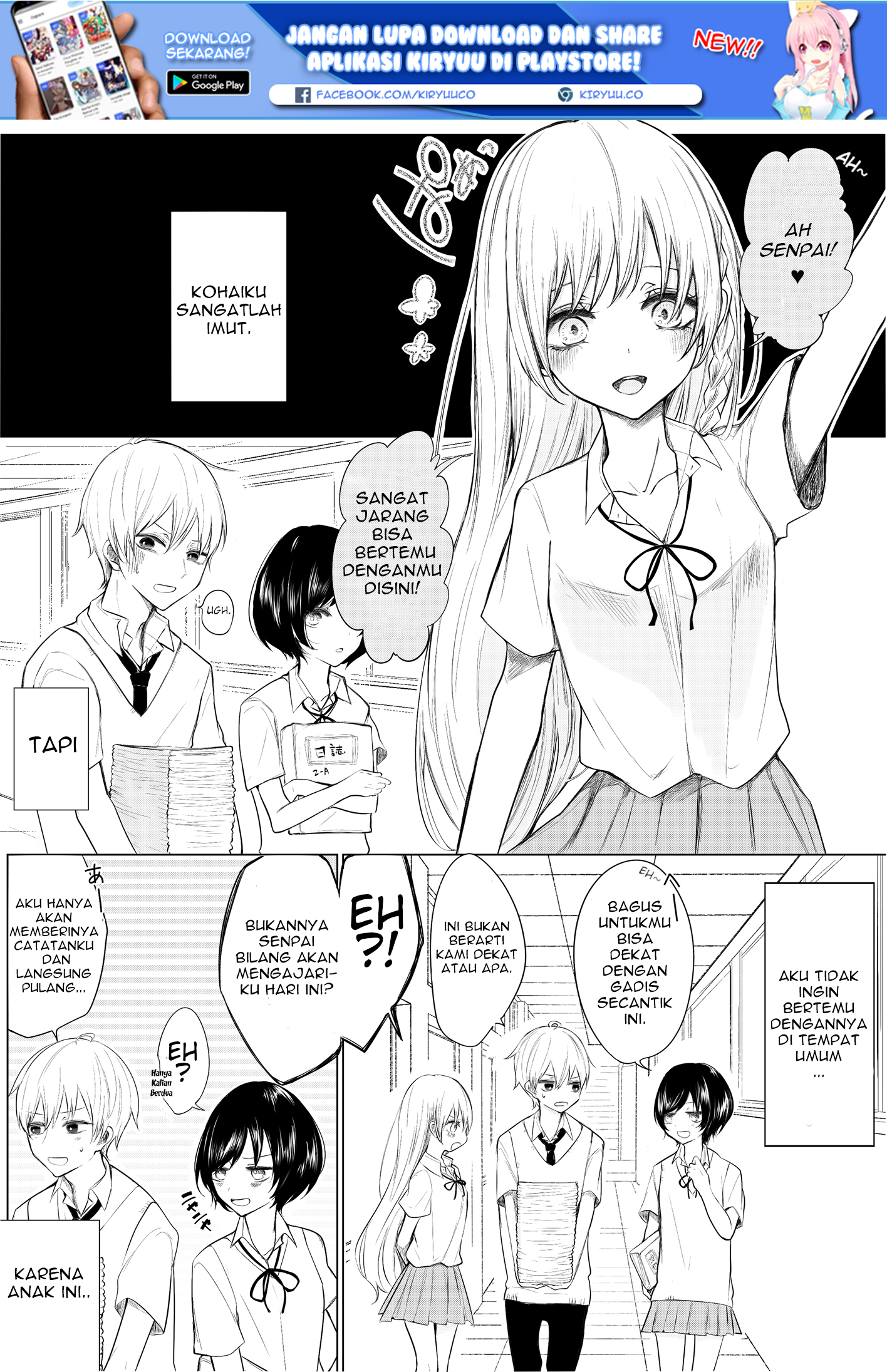 Baca Manga Ichizu de Bitch na Kouhai Chapter 3 Gambar 2