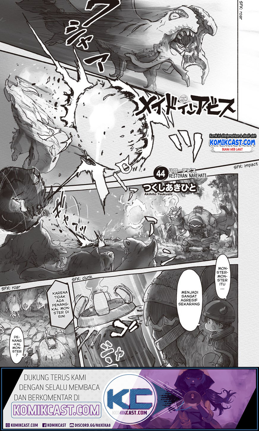 Baca Manga Made in Abyss Chapter 44 Gambar 2