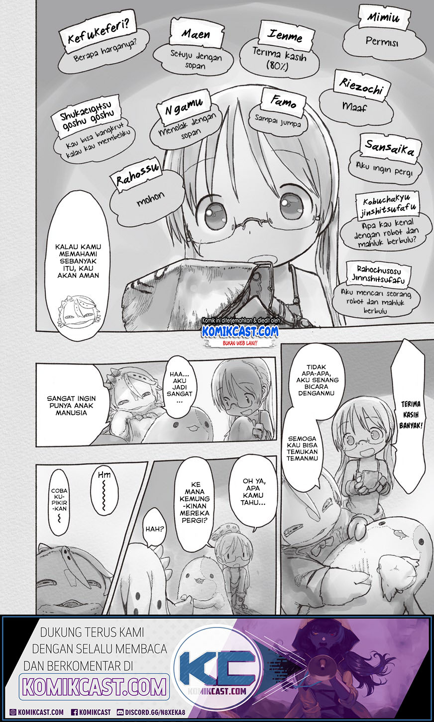 Made in Abyss Chapter 44 Gambar 21