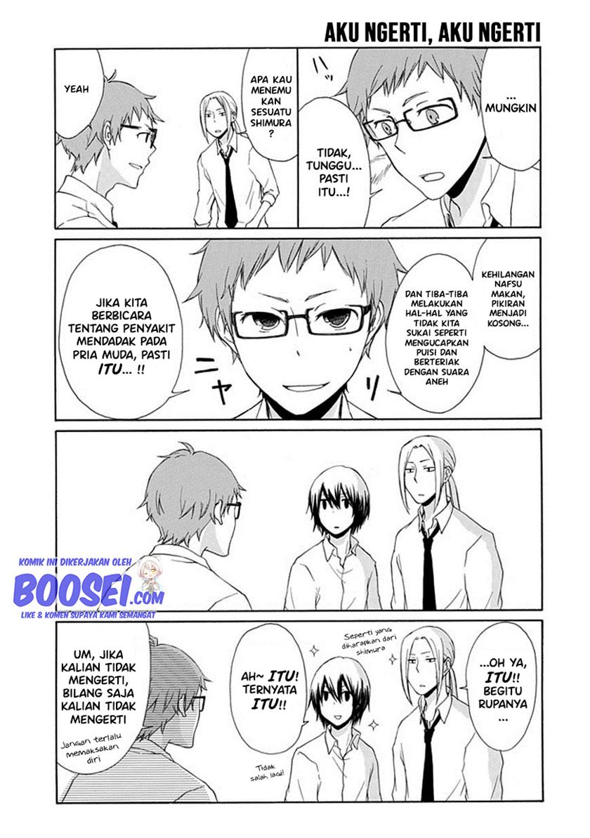 Tanaka-kun wa Itsumo Kedaruge Chapter 3 Gambar 13