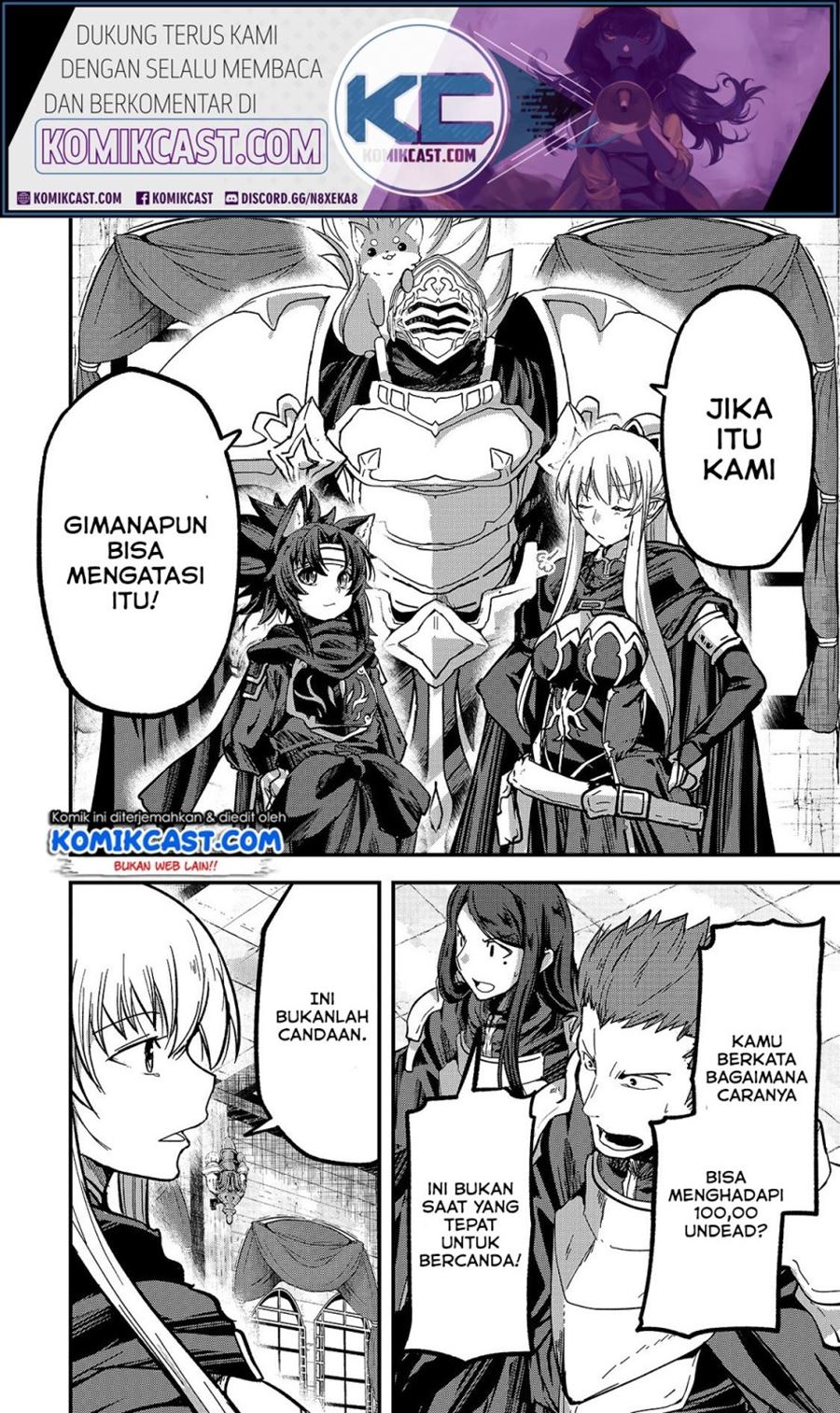 Gaikotsu Kishi-sama, Tadaima Isekai e Odekake-chuu Chapter 38 Gambar 20