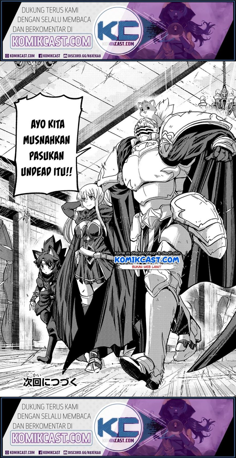 Gaikotsu Kishi-sama, Tadaima Isekai e Odekake-chuu Chapter 38 Gambar 30