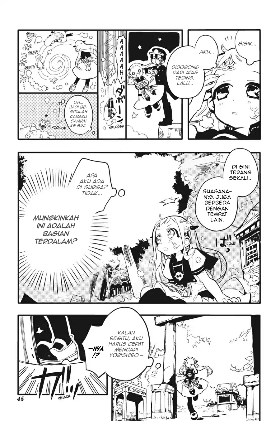 Jibaku Shounen Hanako-kun Chapter 7 Gambar 5