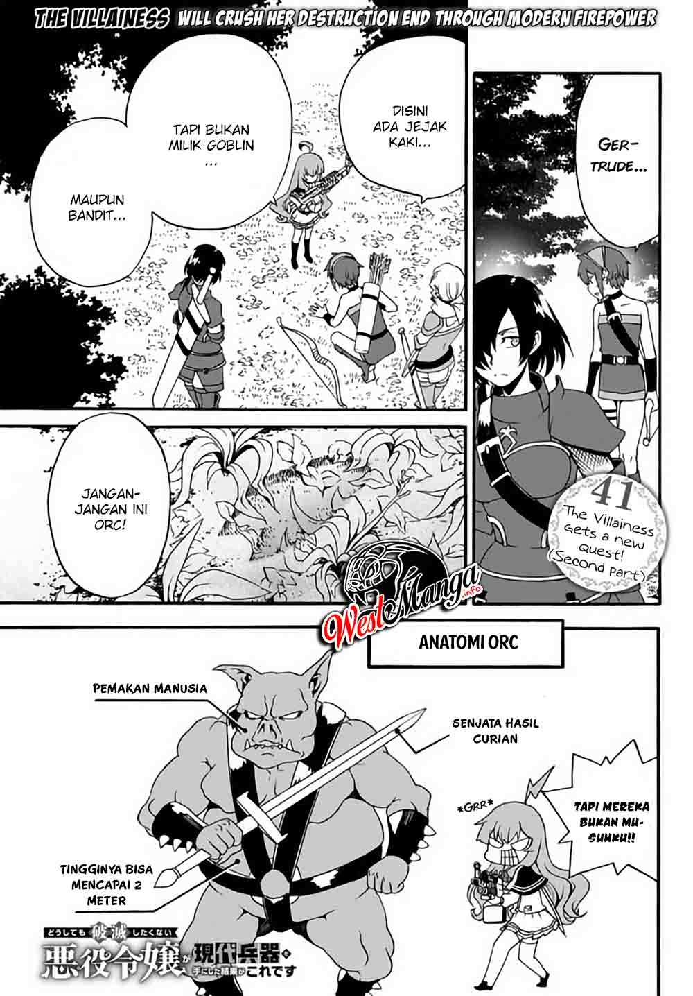 The Villainess Will Crush Her Destruction End Through Modern Firepower Chapter 41 Gambar 3