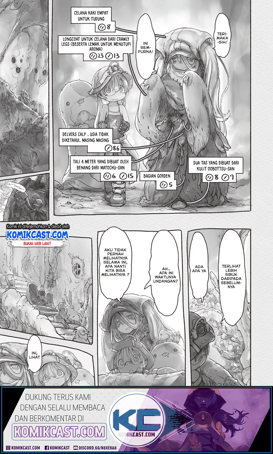 Made in Abyss Chapter 45 Gambar 12