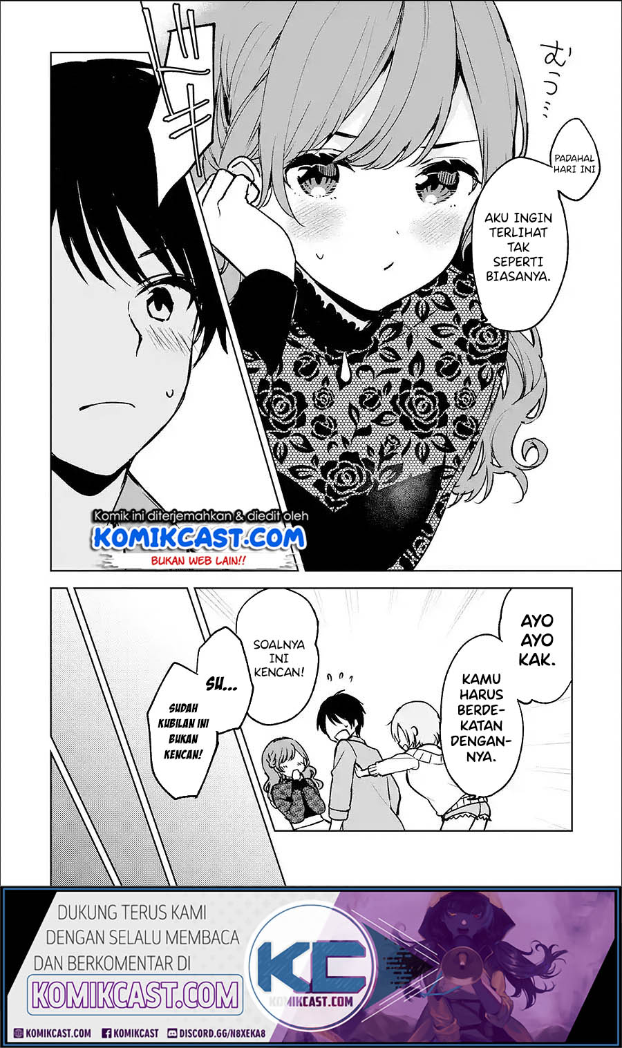 Chikan Saresou ni Natteiru S-kyuu Bishoujo wo Tasuketara Tonari no Seki no Osanajimi datta Chapter 20.1 Gambar 15