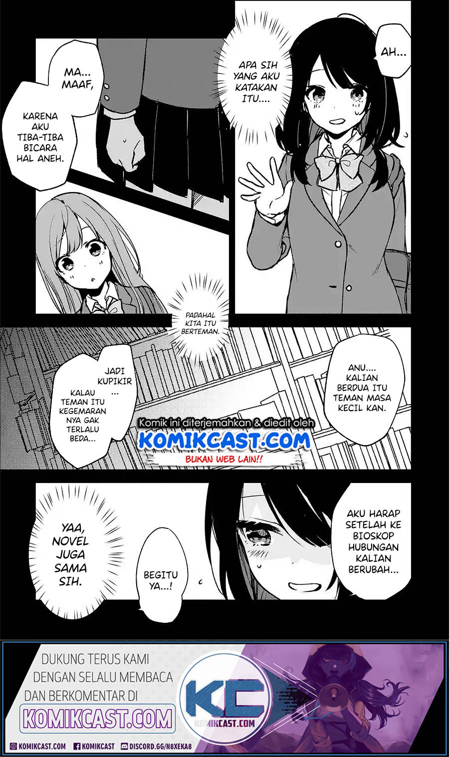 Chikan Saresou ni Natteiru S-kyuu Bishoujo wo Tasuketara Tonari no Seki no Osanajimi datta Chapter 20.1 Gambar 6