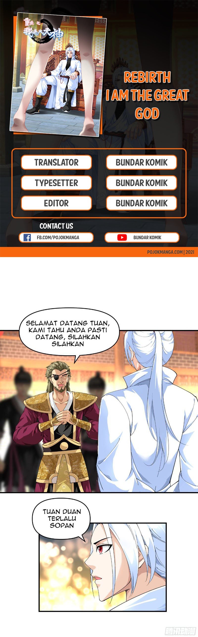 Baca Manhua Rebirth I Am The Great God Chapter 37 Gambar 2