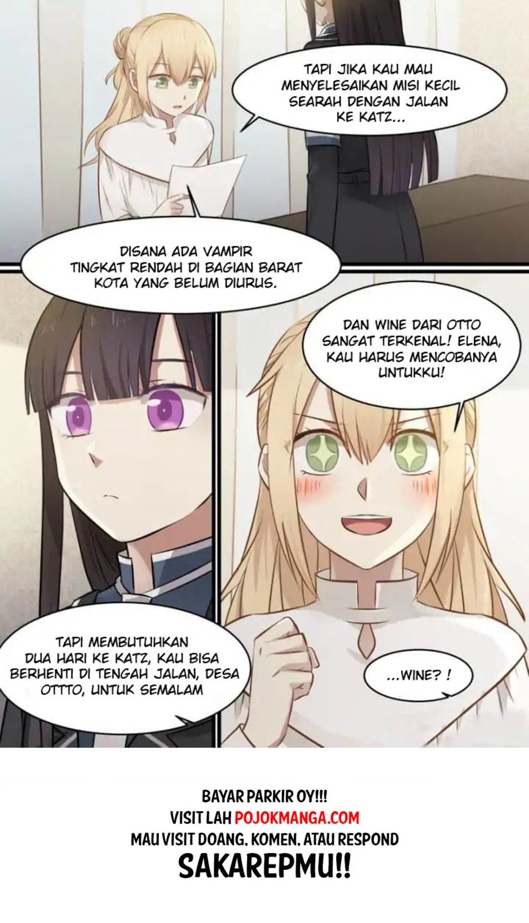 Vampire & Cross Chapter 35 Gambar 8