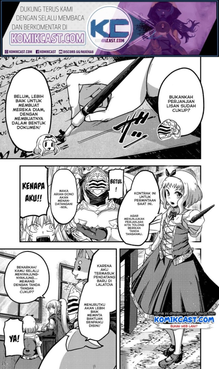 Baca Manga Gaikotsu Kishi-sama, Tadaima Isekai e Odekake-chuu Chapter 39 Gambar 2