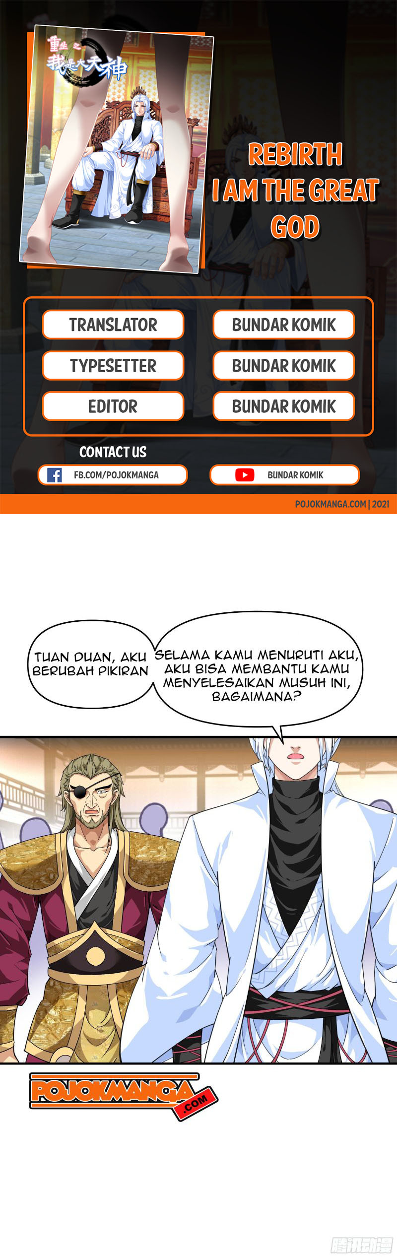 Baca Manhua Rebirth I Am The Great God Chapter 40 Gambar 2