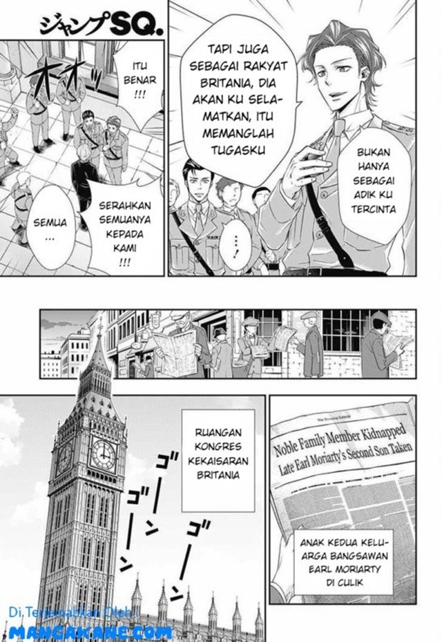 Yuukoku no Moriarty Chapter 4 Gambar 18